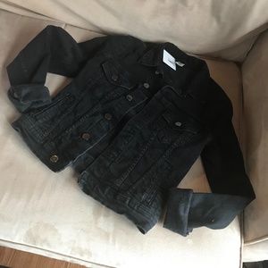 H&M Black Denim Jacket